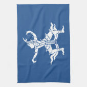 Thai Dancer ⚠ Thailand Sign ⚠ Handtuch (Vertikal)