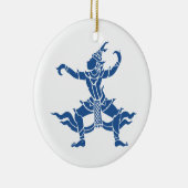 Thai Dancer ⚠ Thailand Sign ⚠ Keramik Ornament (Rechts)