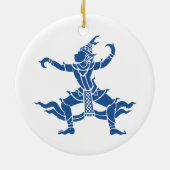 Thai Dancer ⚠ Thailand Sign ⚠ Keramik Ornament (Hinten)