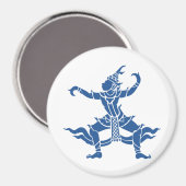 Thai Dancer ⚠ Thailand Sign ⚠ Magnet (Vorderseite/Rückseite)