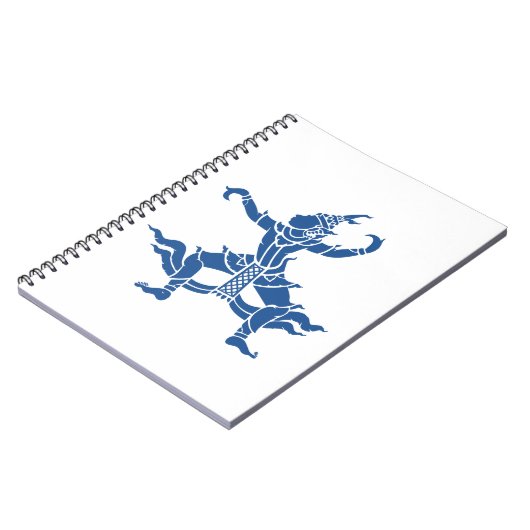 Thai Dancer ⚠ Thailand Sign ⚠ Notizblock (Linke Seite)