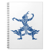 Thai Dancer ⚠ Thailand Sign ⚠ Notizblock (Vorderseite)