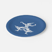 Thai Dancer ⚠ Thailand Sign ⚠ Pappteller (Schrägansicht)