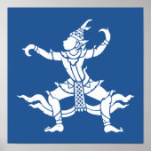 Thai Dancer ⚠ Thailand Sign ⚠ Poster (Vorne)