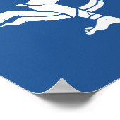 Thai Dancer ⚠ Thailand Sign ⚠ Poster (Ecke)