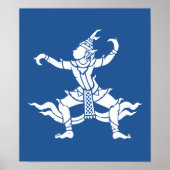 Thai Dancer ⚠ Thailand Sign ⚠ Poster (Vorne)