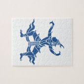 Thai Dancer ⚠ Thailand Sign ⚠ Puzzle (Horizontal)