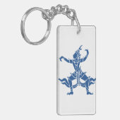 Thai Dancer ⚠ Thailand Sign ⚠ Schlüsselanhänger (Vorderseite links)