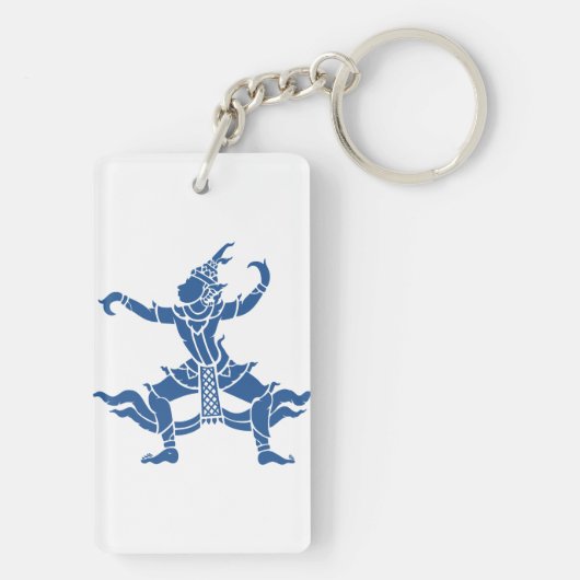 Thai Dancer ⚠ Thailand Sign ⚠ Schlüsselanhänger (Rückseite)