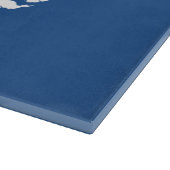 Thai Dancer ⚠ Thailand Sign ⚠ Schneidebrett (Ecke)