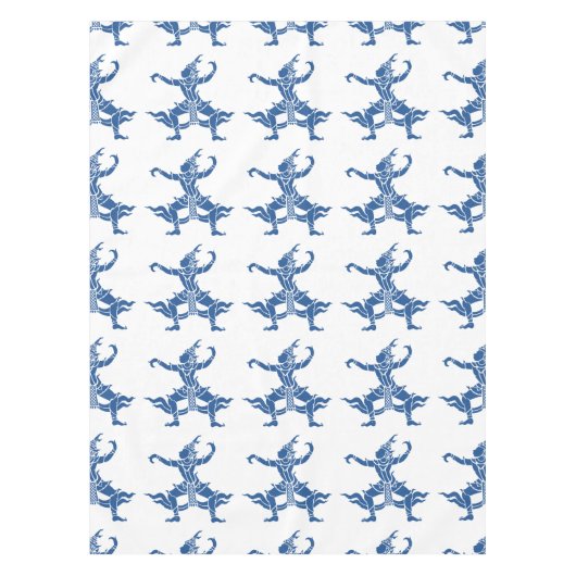 Thai Dancer ⚠ Thailand Sign ⚠ Tischdecke (Vorderseite)