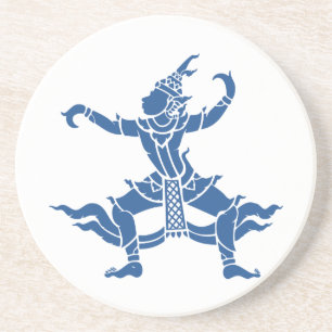 Thai Dancer ⚠ Thailand Sign ⚠ Untersetzer