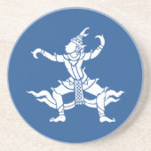 Thai Dancer ⚠ Thailand Sign ⚠ Untersetzer (Vorne)