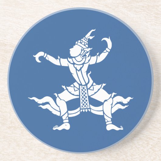 Thai Dancer ⚠ Thailand Sign ⚠ Untersetzer (Vorne)