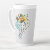 Thai Elefant Design Kaffee und Tee Tasse (Linke Ecke)