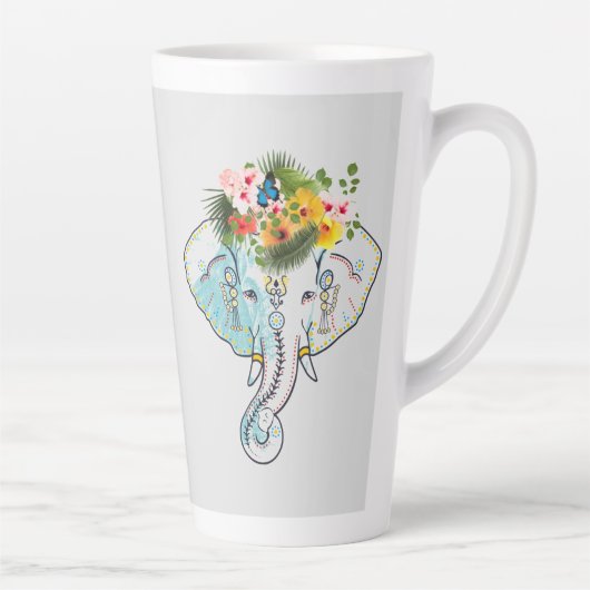 Thai Elefant Design Kaffee und Tee Tasse (Rechts)