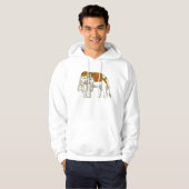 Thai Erawan White Elephant Hoodie (Vorne ganz)