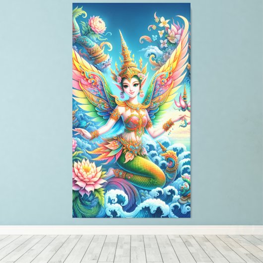 Thai Fairy Leinwanddruck (Insitu (Holzboden))
