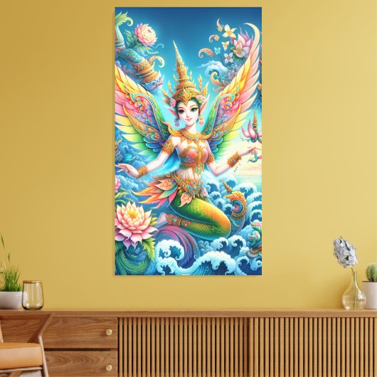 Thai Fairy Leinwanddruck (Insitu (Wohnzimmer))