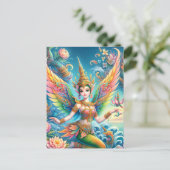 Thai Fairy Postkarte (Stehend Vorderseite)
