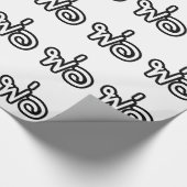 Thai Father - พ่ อ / Phaw - Thai-Sprachskript Geschenkpapier (Ecke)