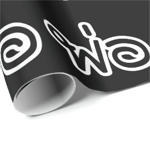 Thai Father - พ่ อ / Phaw - Thai-Sprachskript Geschenkpapier