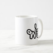 Thai Father - พ่ อ / Phaw - Thai-Sprachskript Kaffeetasse (VorderseiteRechts)