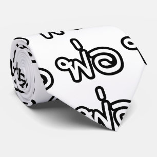 Thai Father - พ่ อ / Phaw - Thai-Sprachskript Krawatte