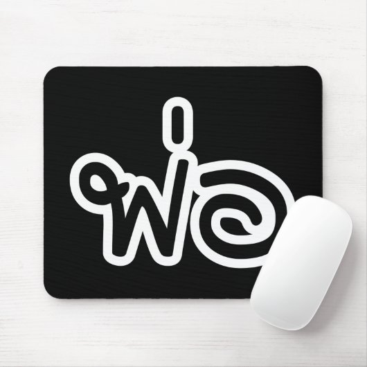 Thai Father - พ่ อ / Phaw - Thai-Sprachskript Mousepad (Mit Mouse)