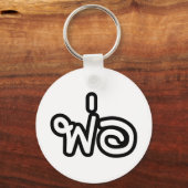 Thai Father - พ่ อ / Phaw - Thai-Sprachskript Schlüsselanhänger (Vorderseite)