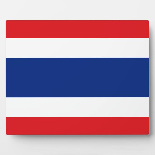 Thai Flag Fotoplatte (Vorderseite)