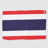 Thai Flag & Golf Thailand /sports Bangkok Golfhandtuch (Horizontal)