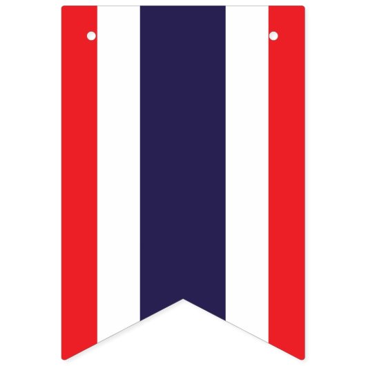 Thai Flag & Party Thailand Banner / Hochzeiten (Zweite Fahne)