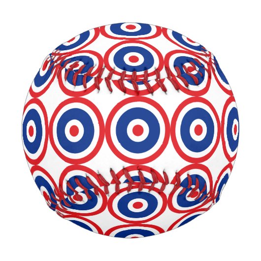 Thai Flag Roundel Target Baseball (Rückseite)