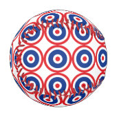 Thai Flag Roundel Target Baseball (Vorderseite Links)