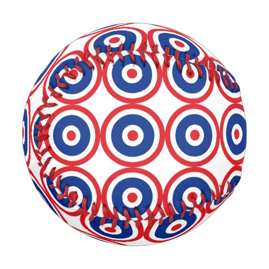 Thai Flag Roundel Target Baseball (Vorderseite Links)