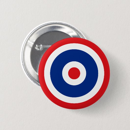 Thai Flag Roundel Target Button (Vorne & Hinten)