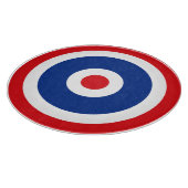 Thai Flag Roundel Target Schneidebrett (Ecke)