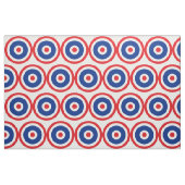 Thai Flag Roundel Target Stoff (Fat Quarter (45,7 x 55,9 cm))