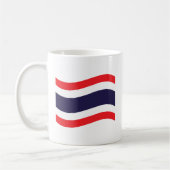 Thai Flag Wave Kaffeetasse (Links)