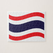 Thai Flag Wave Puzzle (Horizontal)