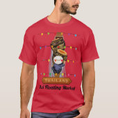 Thai Floating Market T-Shirt (Vorderseite)