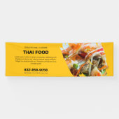 Thai Food Custom Editable Banner (Horizontal)