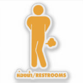 THAI FOOD KANN SPEZIELL ⚠ Funny Sign Sign SEIN : R Aufkleber (Vorderseite)