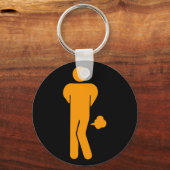 THAI FOOD KANN SPEZIELL ⚠ Funny Sign Sign SEIN : R Schlüsselanhänger (Vorderseite)