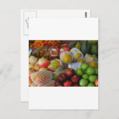 Thai Fruit Postkarte (Vorne/Hinten)