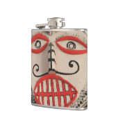 Thai Ghost Face, Phi Ta Khon Mask Festival, Loei Flachmann (Links)