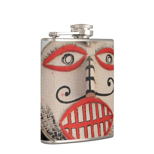 Thai Ghost Face, Phi Ta Khon Mask Festival, Loei Flachmann (Rechts)