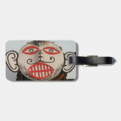 Thai Ghost Face, Phi Ta Khon Mask Festival, Loei Gepäckanhänger (Rückseite horizontal)