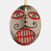 Thai Ghost Face, Phi Ta Khon Mask Festival, Loei Keramikornament (Rechts)